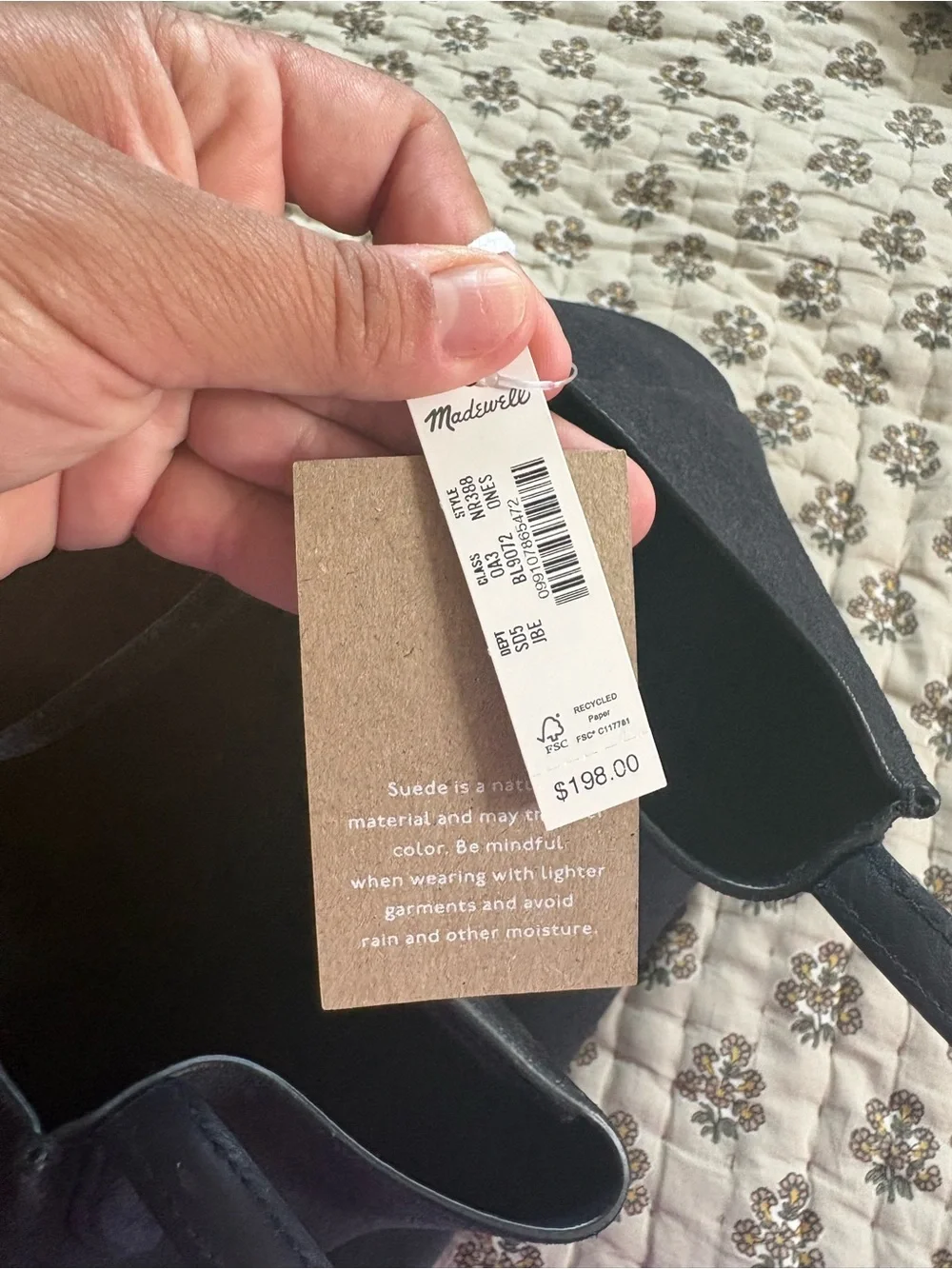 Madewell sleek black